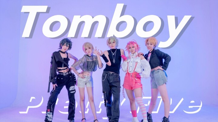 [Trường đào tạo nam thần tượng] "TOMBOY" đang lật !!! Liên kết tưởng tượng của Pretty Five