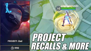 Projects Recalls and More! - Wild Rift