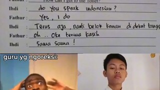 sebuah Trik rahasia pada pelajaran Bahasa Inggris 😱