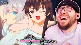 Best Girl of the Season😳 | Alya Sometimes Hides Her Feelings in Russian Episode 5 REACTION!