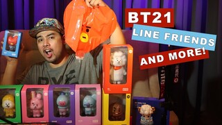 BT21 LINE FRIENDS AND MORE!!!