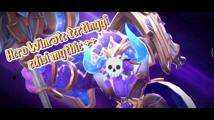 hero dengan winrate tertinggi di mythic, no. 5 bikin tercengang