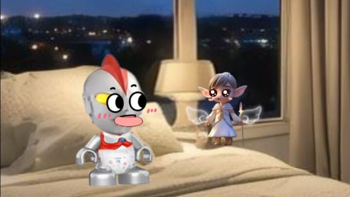 Little Cero dreamed of an angel elf! Little Cero and the elf!