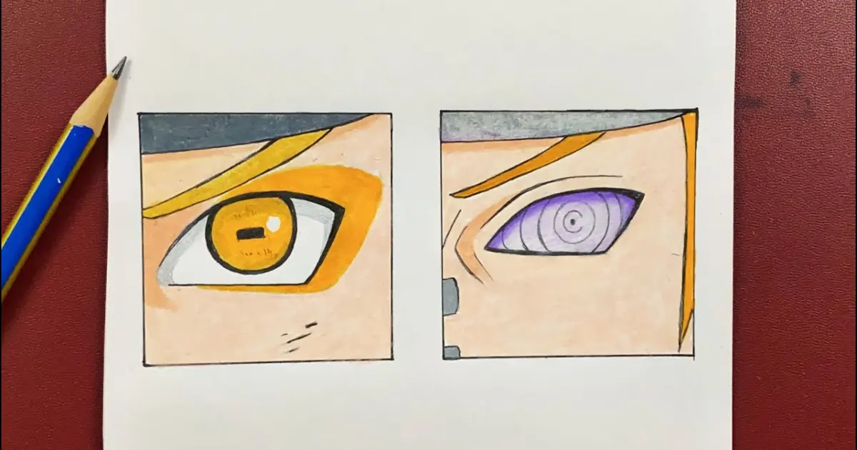 naruto eye drawing