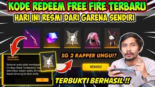 KODE REDEEM FREE FIRE TERBARU 1 JANUARI 2023 HARI INI