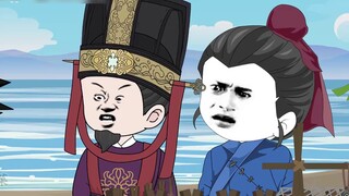 Episode 104 of "Little Bookboy Shrimp" Li Xiaren gossips about the imperial court generals to earn r