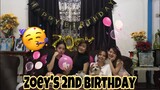 CELEBRATING ZOEY'S BIRTHDAY WITH FAMILY!! | Jamaica Galang