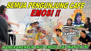 Semua Pengunjung Cafe Emosi | Kameramenpun Ikut Emosi Liat Wanita Ini!