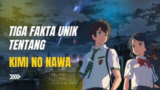 Tiga fakta unik tentang anime kimi no nawa yang perlu kalian ketahui