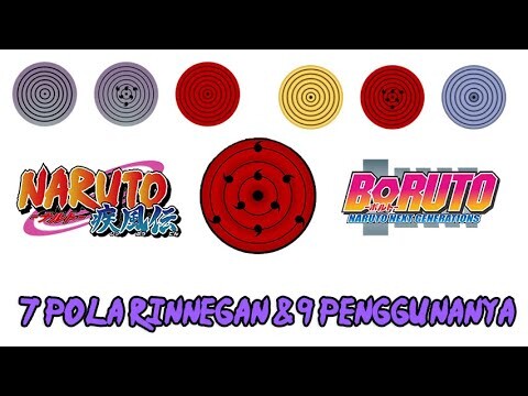 7 pola Rinnegan & 9 Penggunanya! Serta Kekuatan Khususnya..!! [LENGKAP]