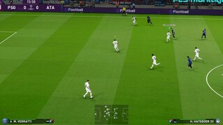 PES 2020 - Gameplay  PSG vs Atalanta  Trận đấu C1 nhạt nhòa Hiệp1