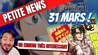 BLACK CLOVER DE RETOUR ! LE FILM POUR LE 31 MARS AVEC UN ENNEMI INATTENDU... - PETITE NEWS