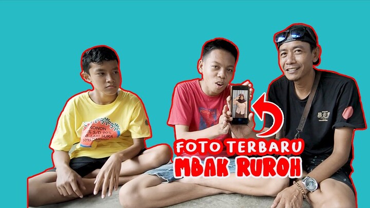 Dimas Baca Puisi di depan foto MBAK RUROH..!!