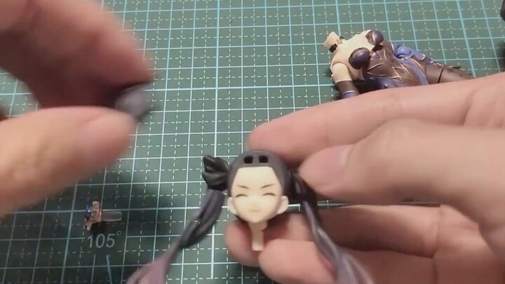 [Genshin Impact] Sosok Mona figma melucuti dan mengubah wajah