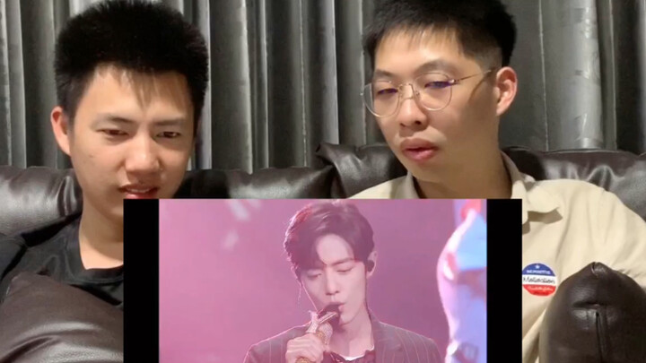 Góc nhìn thẳng thắn của nam giới Phản ứng "[Xiao Zhan｜Variety Show] 20191125 Our Song Special Editio
