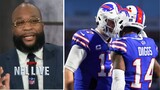 NFL LIVE | Marcus Spears says the Bills will dominate Dolphins with Josh Allen - Stefon Diggs duo