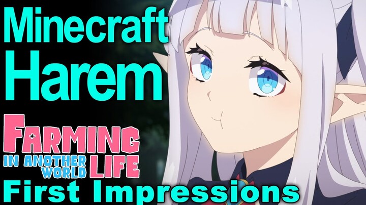 Harem in Minecraft Server of Another World! - Farming Life In Another World First Impressions!