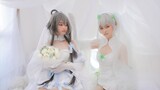 [Cosplay feature film] Yan and Luo Tianyi get married