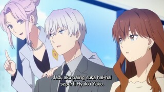 Koori Zokusei Danshi to Cool na Douryou Joshi Episode 7 Subtitle Indonesia