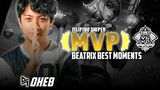 Best Moments Beatrix BLCK OHEB | MVP M3 MLBB World Championship 2021