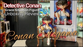 DETECTIVE CONAN GRACE SITUATION FIGURE CONAN EDOGAWA - ANIME TOY UNBOXING REVIEW (SEGA)