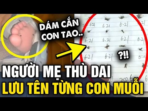 Thấy con BỊ MUỖI ĐỐT, mẹ ra tay tiễn luôn cả bọn vào SỔ SINH TỬ | Tin 3 Phút