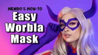 How-To: Simple Easy Worbla Mask (as Mt. Lady)