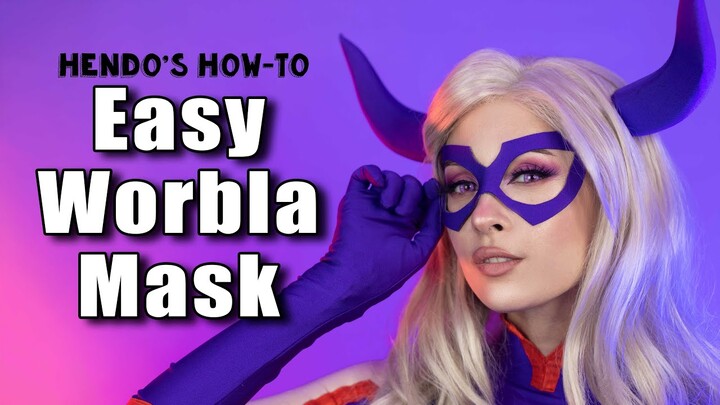 How-To: Simple Easy Worbla Mask (as Mt. Lady)