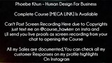 Phoebe Khun Course Human Design For Business download