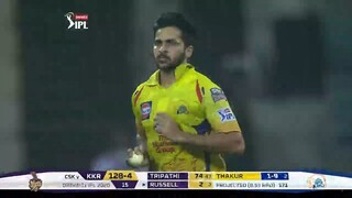 KKR vs CSK 21st Match Match Replay from Indian Premier League 2020