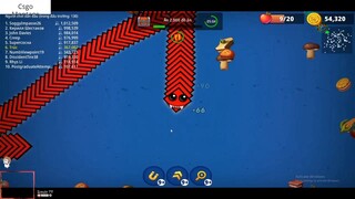 Rắn săn mồi, The best wormszone Game earthworms - Jogo de cobra, gameplay #366 3