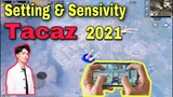 Trải Nghiệm Setting & Độ Nhạy Tacaz 2021 Trên IPAD | Solo Như Tacaz | Bong Bong TV [PUBG Mobile]