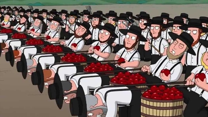 [Family Guy] Besides being used for dancing, overalls actually have this use?