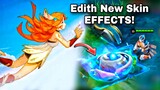 EDITH NEW SKIN EFFECTS!😍BEYOND THE CLOUDS SKIN💠