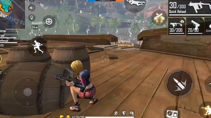 kelly character _ free fire clash squad gameplay _ free fire game play today _ T