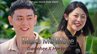 [FMV]Gwanhee & Hyeseon💔|| Make me move || Single's Inferno 3|| Dating show #singlesinferno