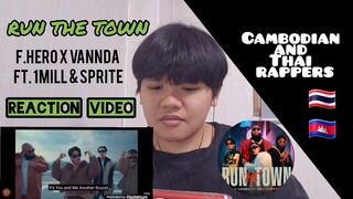 F.HERO x VannDa - RUN THE TOWN (feat. 1MILL & SPRITE) REACTION by Jei