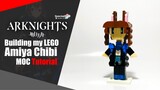 LEGO Arknights Amiya Chibi MOC Tutorial | Somchai Ud