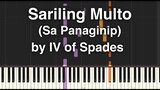 Sariling Multo (Sa Panaginip) by IV of Spades Intermediate Synthesia piano tutorial with sheet music