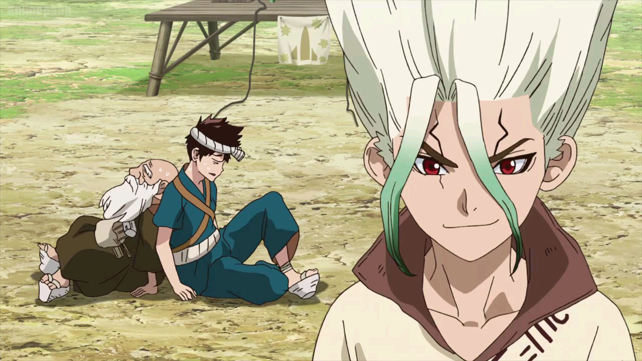 Watch the latest Dr. Stone Episode 3 online with English subtitle for