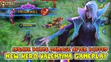 New Hero Valentina Gameplay , Insane Burst Damage - Mobile Legends Bang Bang