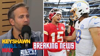 KJM | Max Kellerman expects Los Angeles Chargers to have a BIG win over Kansas City Chiefs