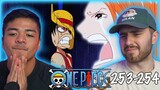 AQUA LAGUNA IS HERE! - One Piece Episode 253 & 254 REACTION + REVIEW!