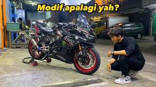 GILA‼️MODIF DOUBLE DISK DI Zx25R JADI MIRIP Zx4RR | AUTO MAKIN HEDON