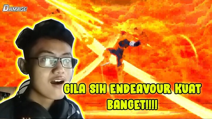 Review Hero Endeavour,Gila Sih Ini Hero OP!!! - My Hero Academia: The Strongest Hero Indonesia