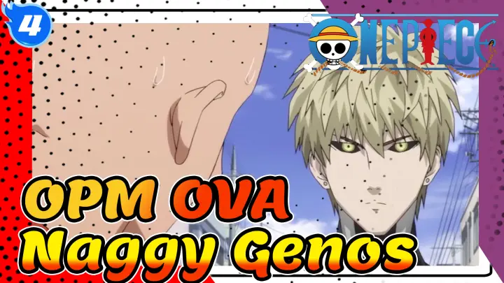 One Punch Man OVA Episode 2: Naggy Genos_4
