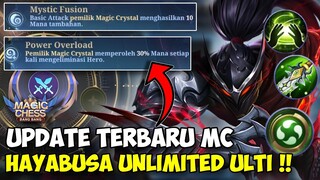 MAGIC CHESS UPDATE !! HAYABUSA ELE UNLIMITED ULTI COYY !! PAKE RUNE MAGIC CRYSTAL INI !! OP BANGETTT