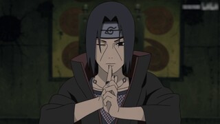 Anh Itachi, ngoài trời đang mưa.