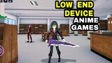 Top 15 Anime Games for 2 GB RAM | Best Anime Games for Low end Device Android iOS