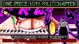 One piece 1035 full chapter | Tinalo na ni Zoro si King??? King of hell, Three dragons swords